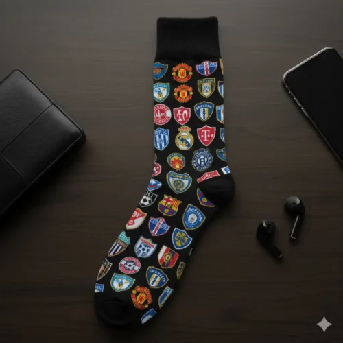 Calcetines con frases y simbolos