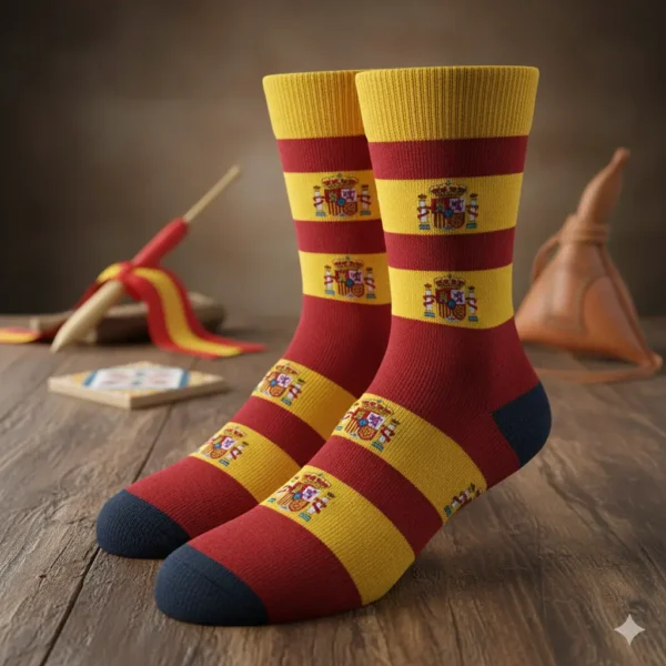 Caletines con estampado de la bandera de España, hombres