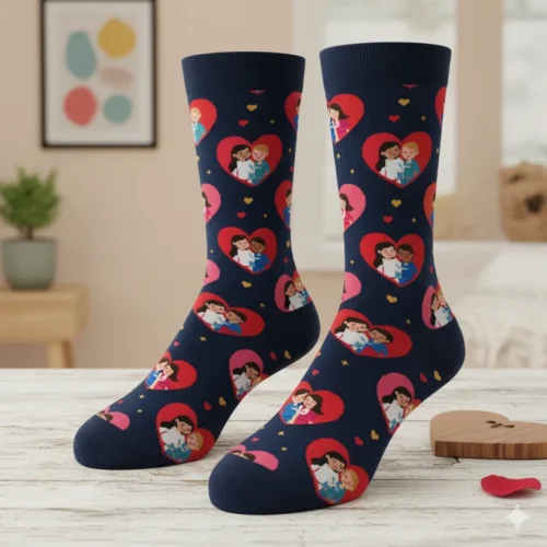 Calcetines para mostrar momentos con nuestra pareja