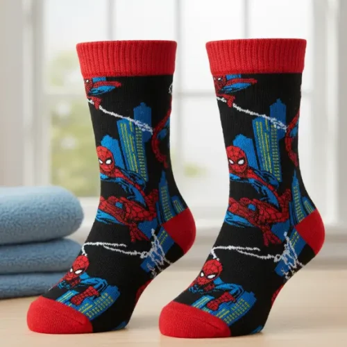 Calcetines icónicos de Spiderman